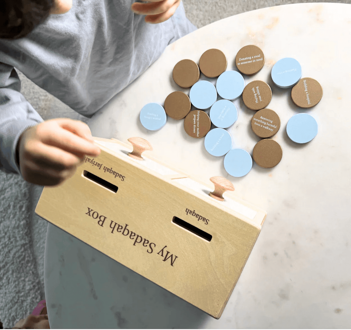 Sadaqah Coin Box (Montessori) by Lala + Mo