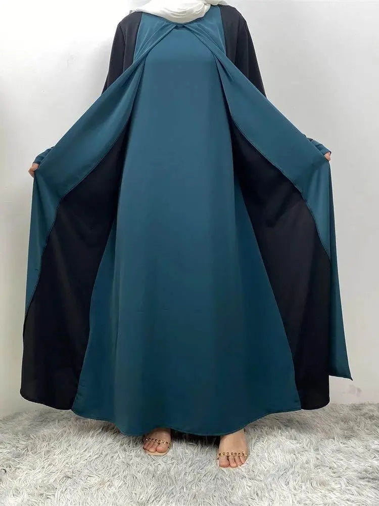 Luxury Two-Piece Abaya Dress Two-Piece Abaya Dress by Dropshee