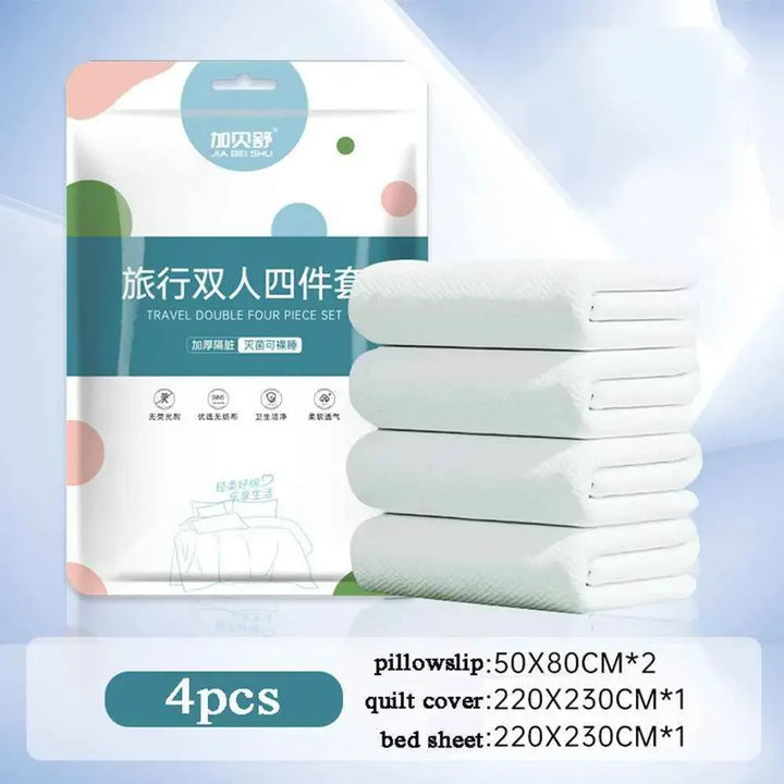 Disposable Travel Bedding Set - GiFTiFY