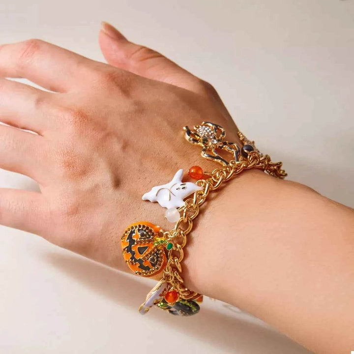 18K Gold-Plated Halloween Theme Bracelet - GiFTiFY