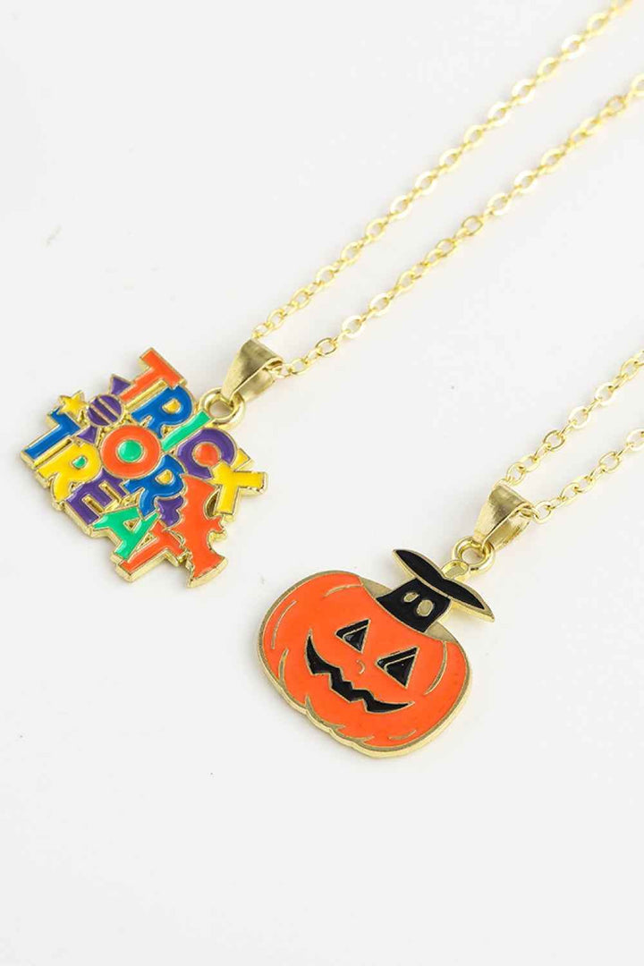 Two-Piece Halloween Theme Necklace Set - GiFTiFY