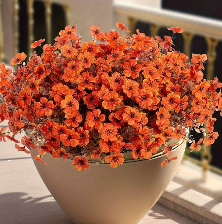 Bionic Flowers And Plants, Autumn Red, Orange, Yellow, Mixed Colors. - GiFTiFY