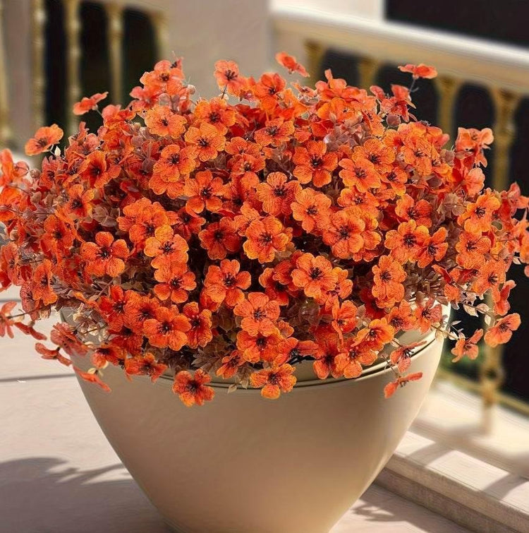 Bionic Flowers And Plants, Autumn Red, Orange, Yellow, Mixed Colors. - GiFTiFY