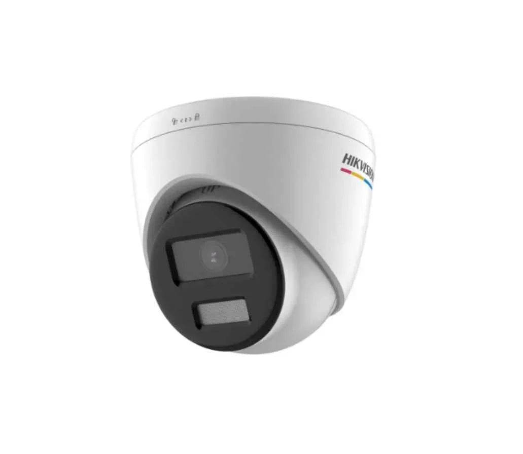 DS-2CD1347G2-LUF Hikvision w/ audio IP PoE Camera 4 MP ColorVu MD 2.0 Turret - GiFTiFY