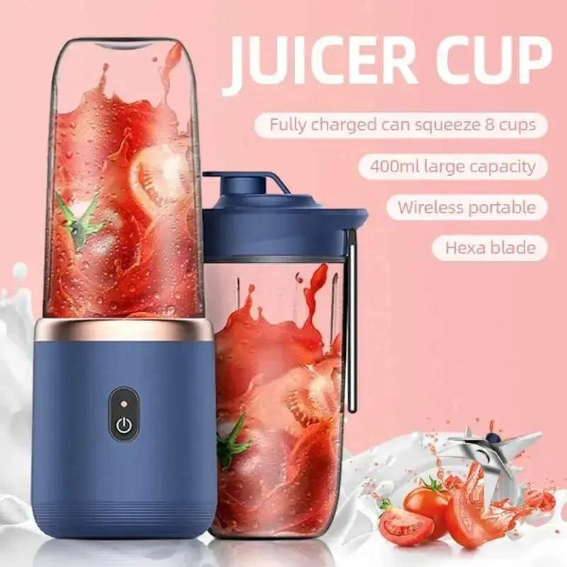 Blue Juicer Sports Portable Juicer Cup Blender by ALIEX