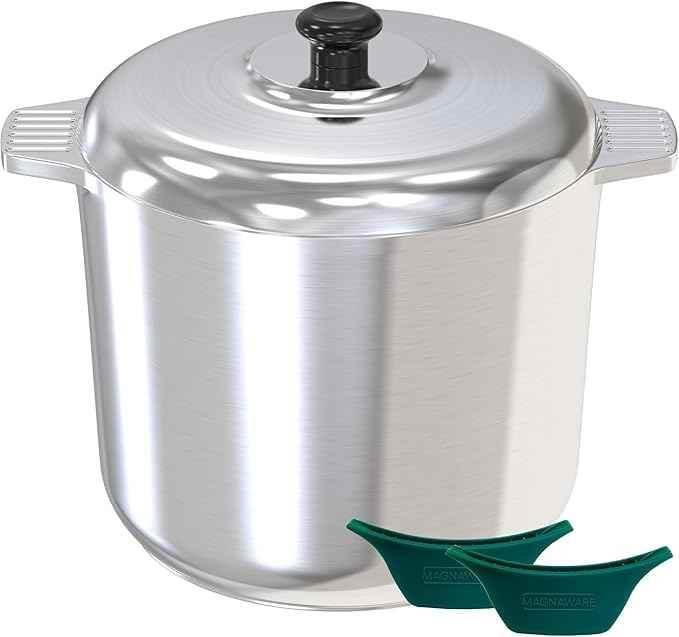 Stock Pot with Lid 14 Quarts Home & Garden by MAGNAWARE