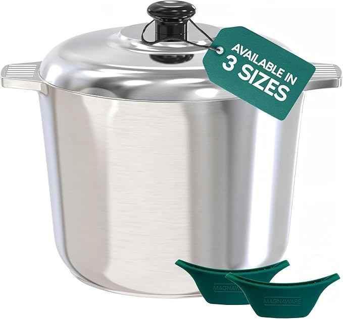 Stock Pot with Lid 10 Quarts Home & Garden by MAGNAWARE