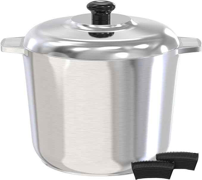 Stock Pot with Lid 10 Quarts Home & Garden by MAGNAWARE