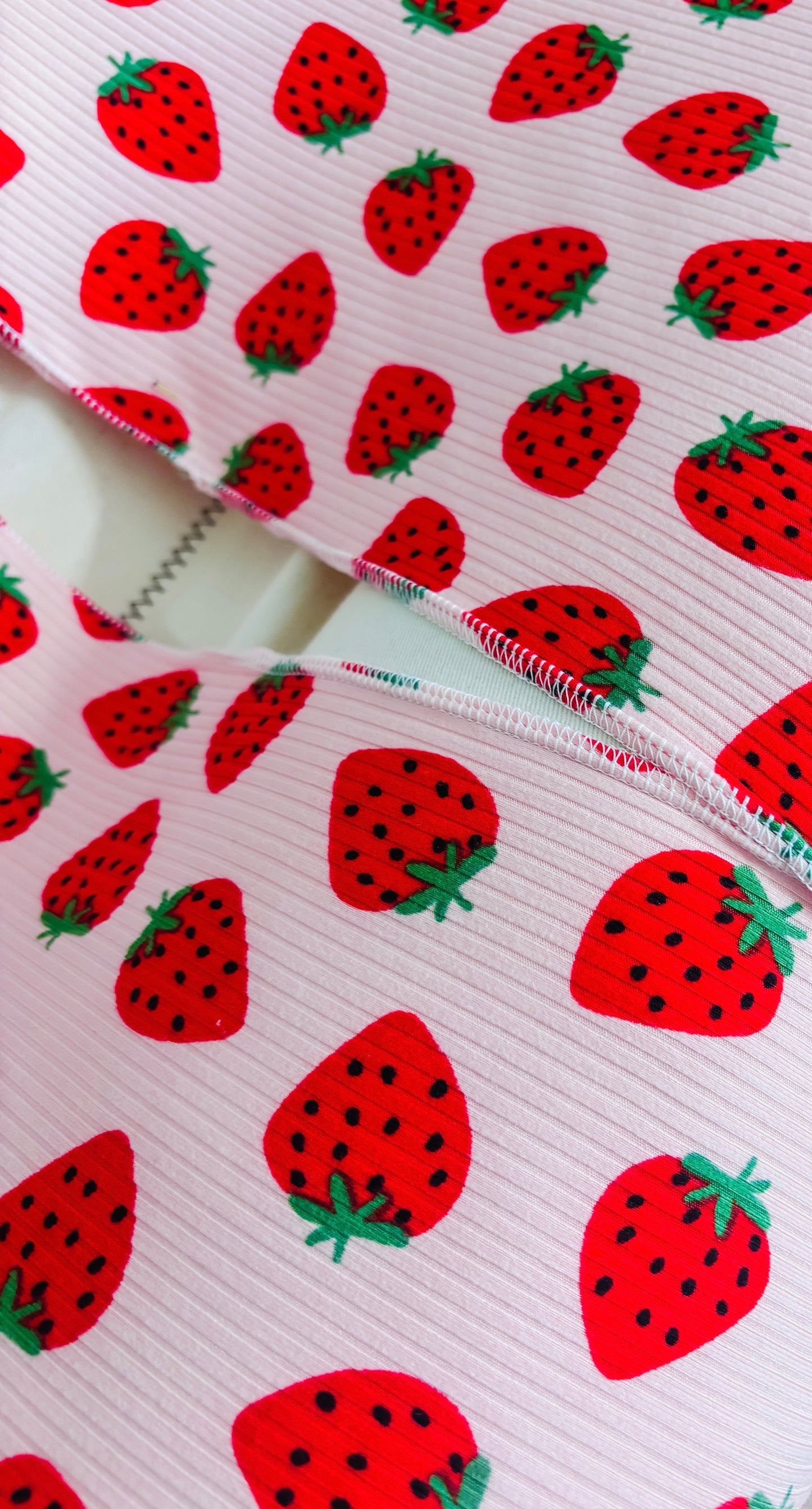 Strawberry Lounger Cover Little Mae & Co