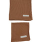 Caramel Waffle Knit Blanket