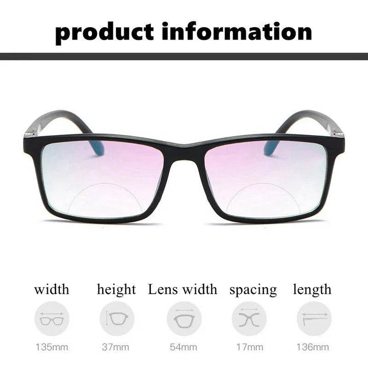 Anti-blue light double reading glasses - GiFTiFY