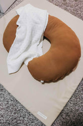 Caramel Ribbed Nursing Pillow Cover - GiFTiFY