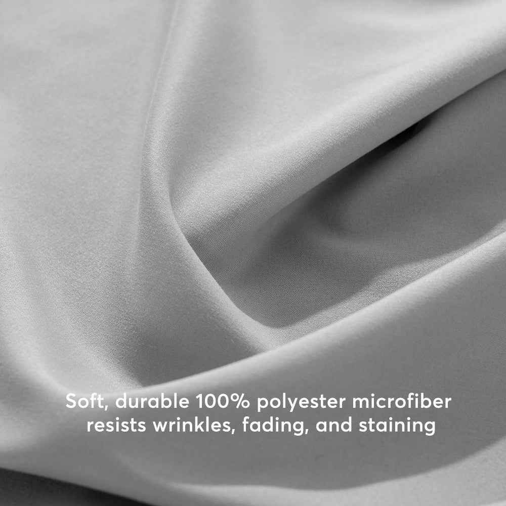 Kasentex All Season Deep Pocket Fitted Sheet Set with Pillowcases, Room Decor, Graduation Gifts