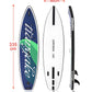 11' SUP Board,All-Around Pro paddle board,Giant Wave Paddle board ,standing up paddle board