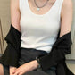 Plus Size Ribbed Scoop Neck Tank - GiFTiFY