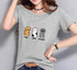 Casual Plus Size Unisex T-Shirt - All Day Comfort Women’s Apparel by Zopi / AliExpress