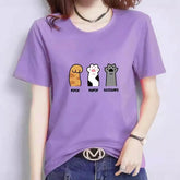 Casual Plus Size Unisex T-Shirt - All Day Comfort - GiFTiFY