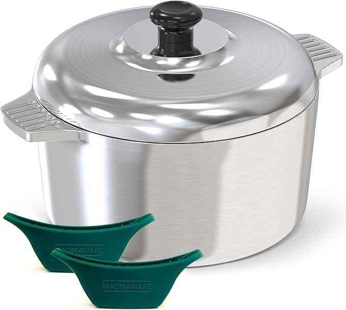 5 Quarts Round Dutch Oven with Lid Home & Garden by MAGNAWARE