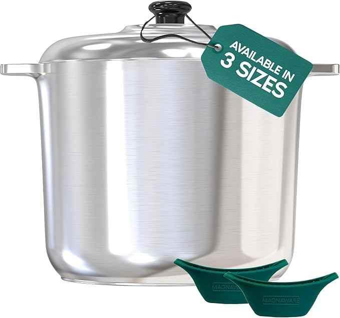 Stock Pot with Lid 10 Quarts Home & Garden by MAGNAWARE