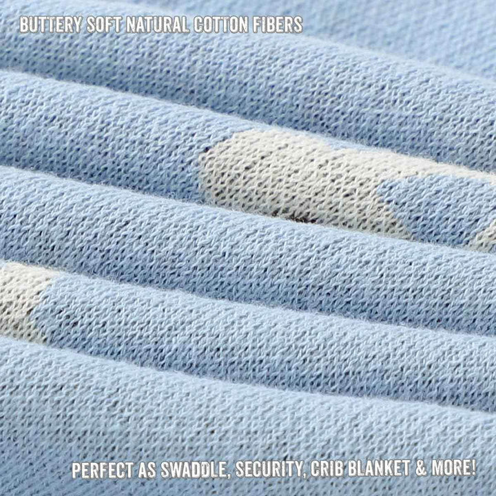 100% Cotton Luxury Knit Car Swaddle Blanket - GiFTiFY
