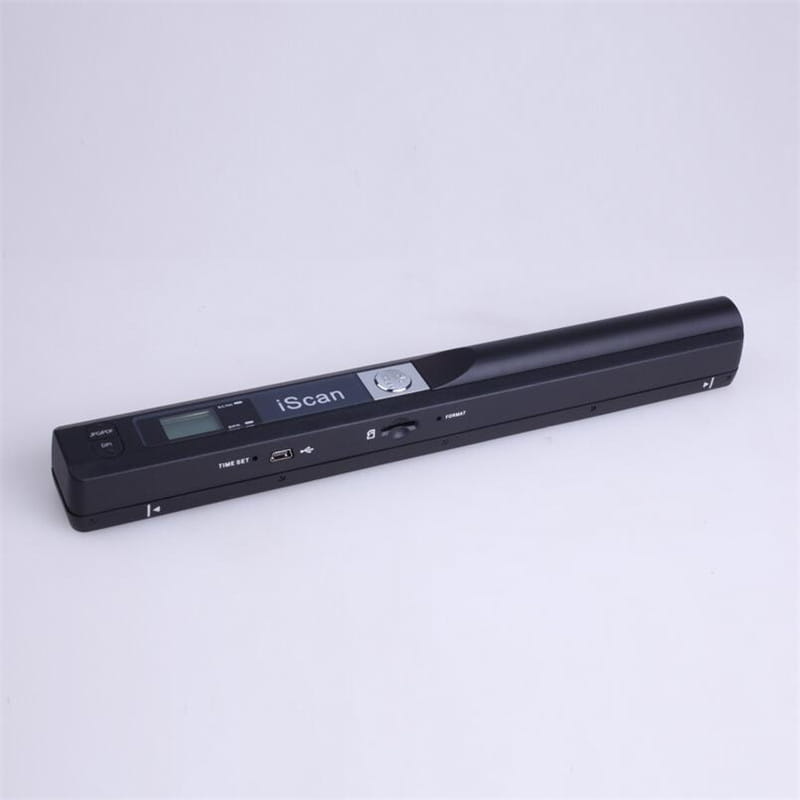 Black Handheld A4 Scanner Imagine Effortlessly