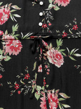 Plus Size Floral Flare Sleeve Dress - GiFTiFY