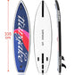 11' SUP Board,All-Around Pro paddle board,Giant Wave Paddle board ,standing up paddle board