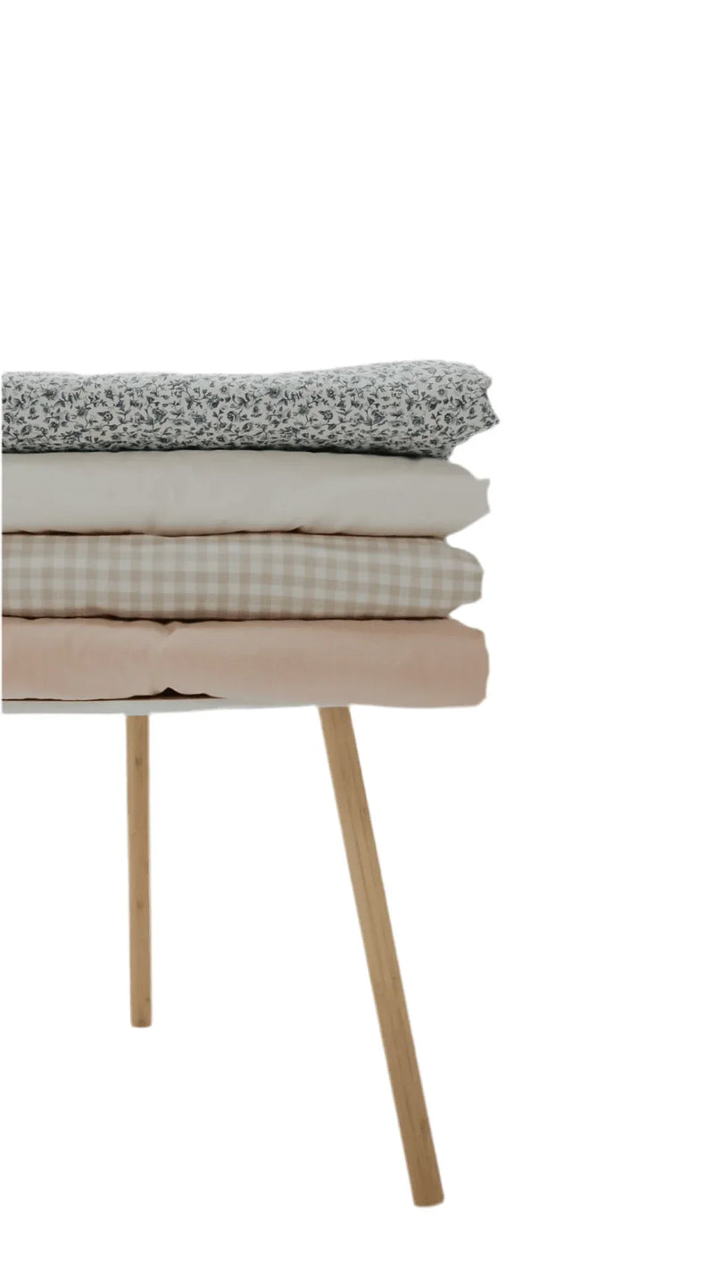 Poppy Crib Quilted Blanket by Little Mae & Co