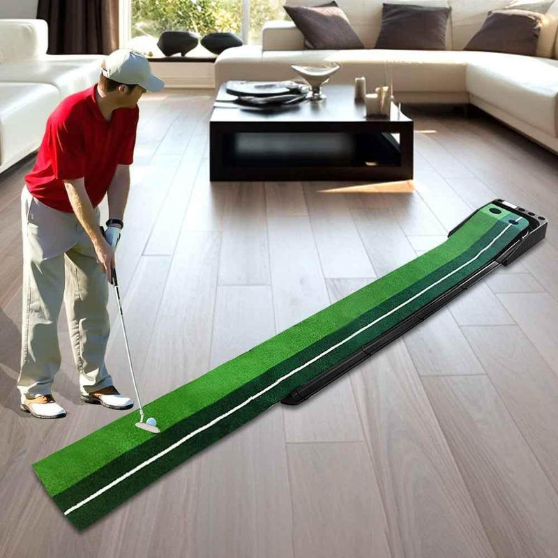 Golf Putting Mat Portable (8FT/10FT) Putting Green by Yunic Golf