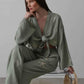Boho Resort Wear – Tie Suits for Women with Shabby Chic Detail