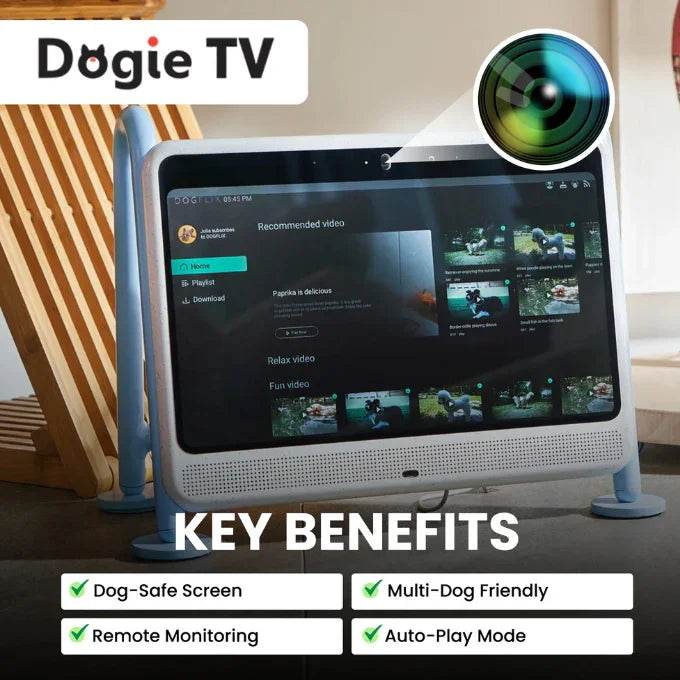 DOGSPLAY - SMART TV FOR DOGS Dog Supplies by Dogie TV