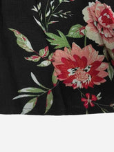 Plus Size Floral Flare Sleeve Dress - GiFTiFY