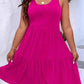 Plus Size Tiered Scoop Neck Tank Dress - GiFTiFY