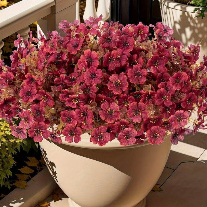 Bionic Flowers And Plants, Autumn Red, Orange, Yellow, Mixed Colors. - GiFTiFY