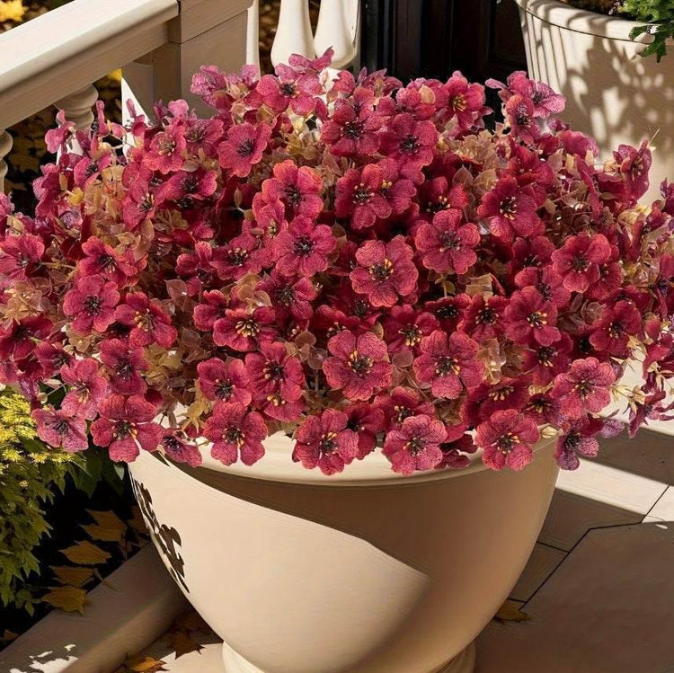 Bionic Flowers And Plants, Autumn Red, Orange, Yellow, Mixed Colors. - GiFTiFY