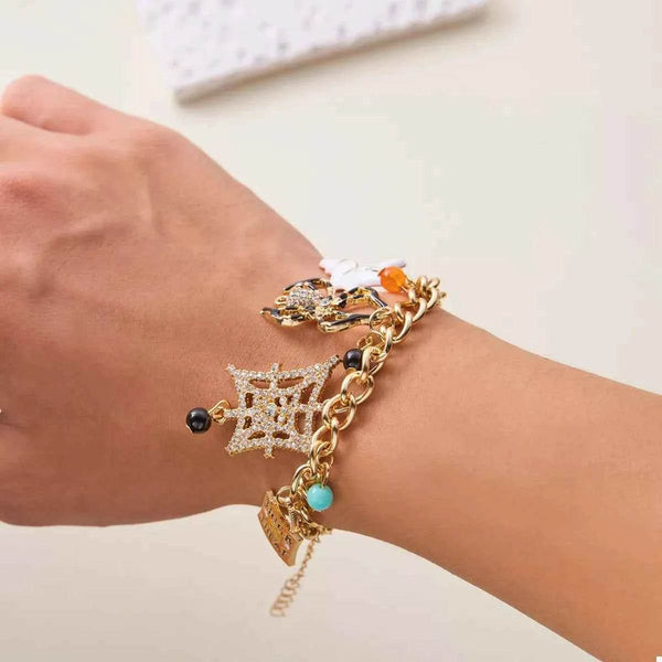 18K Gold-Plated Halloween Theme Bracelet - GiFTiFY