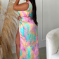 Aura Off Shoulder Maxi Dress - Plus Size Fasheabe