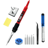 80W Soldering Iron Kit Adjustable Temperature LCD Solder - GiFTiFY