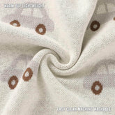 Whimsy Collection - Luxury 100% Cotton Knit Swaddle Baby Blanket - GiFTiFY