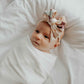 Dove Ribbed Stretch Swaddle