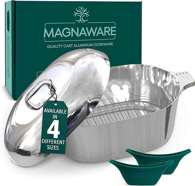 Oval Dutch Oven with Lid - 12.6 Quart (18 Inch) - GiFTiFY