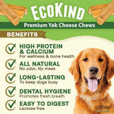 Gold Yak Chews for Small Dogs (4 - 75 sticks) - GiFTiFY