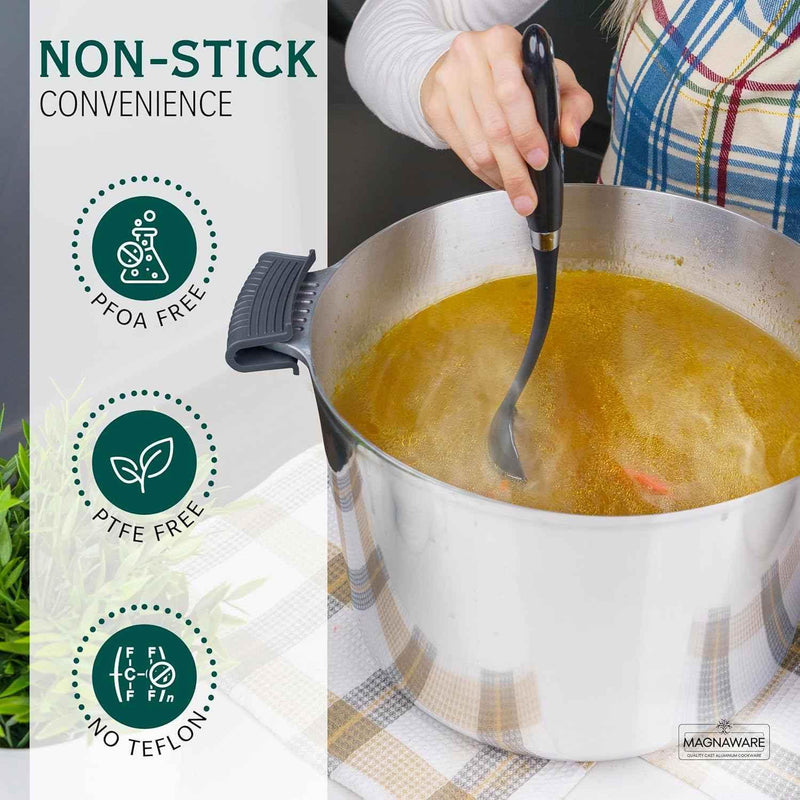 Stock Pot with Lid 14 Quarts Home & Garden by MAGNAWARE
