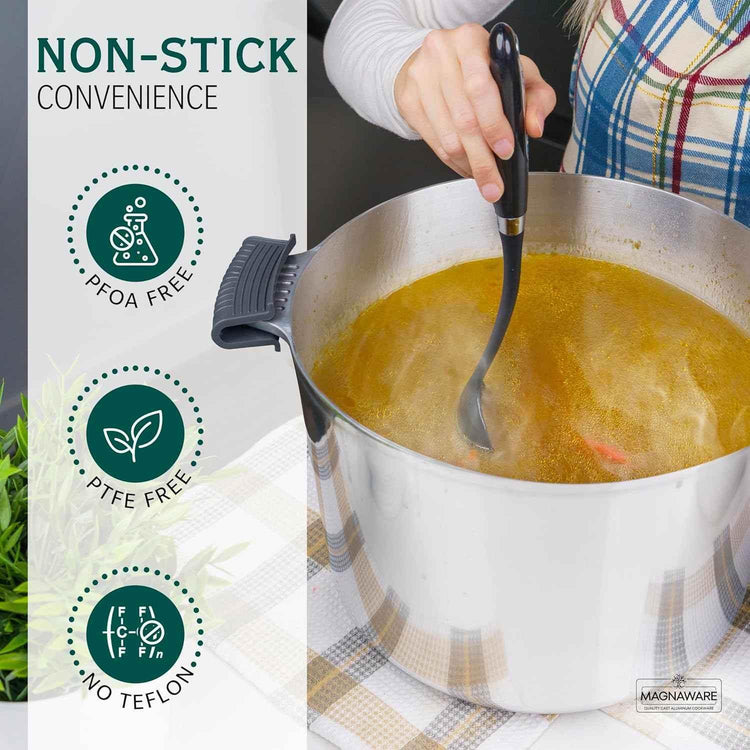 Stock Pot with Lid 18 Quarts - GiFTiFY