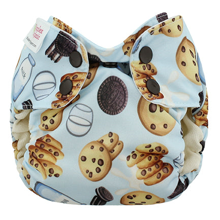 Newborn Simplex in Organic Cotton Blueberry & Me