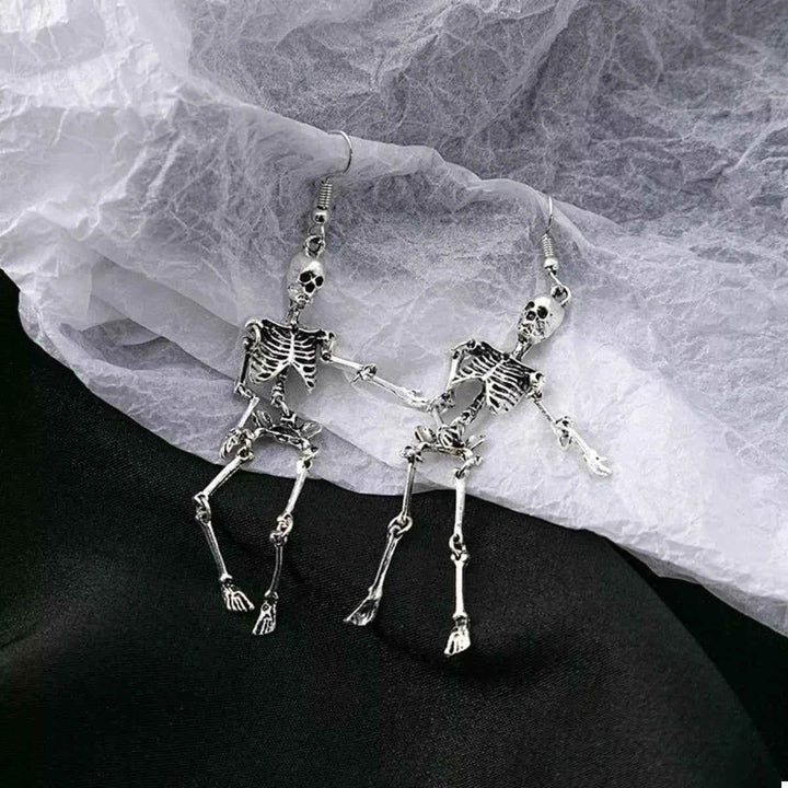 Halloween Skeleton Dangle Earrings - GiFTiFY