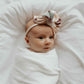 Dove Ribbed Stretch Swaddle