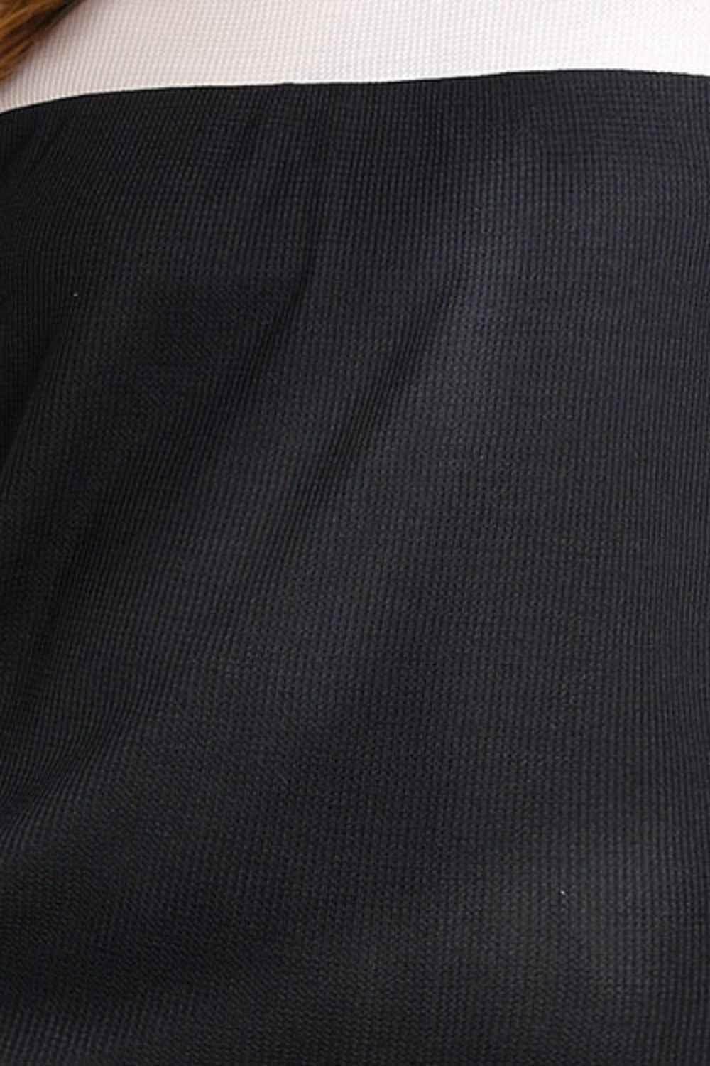 Plus Size Printed Color Block Ruffled Blouse - GiFTiFY