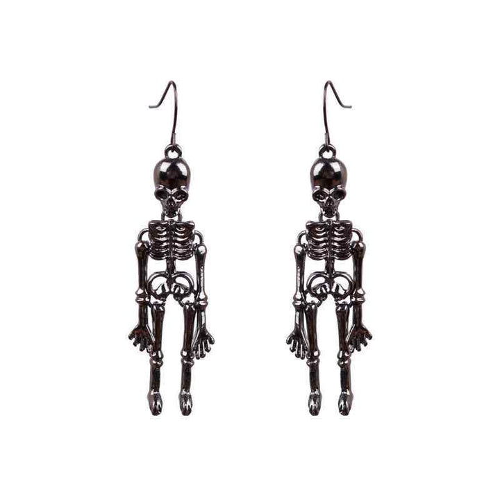 Skeleton Alloy Earrings - GiFTiFY