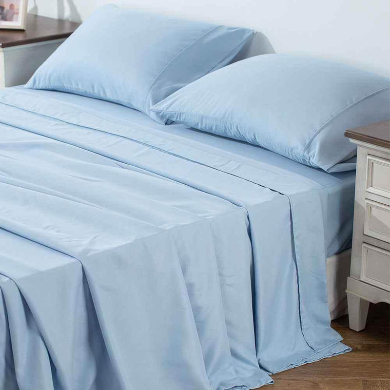 Kasentex Soft Sheet Bedding Set in Deep Pocket, Hypoallergenic and Breathable, Room Decor, Graduation Gifts Sheet Set by Kasentex